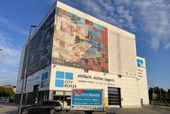Gebäude von CityBox in Kiel