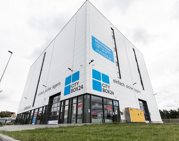 Gebäude von CityBox Standort Kiel